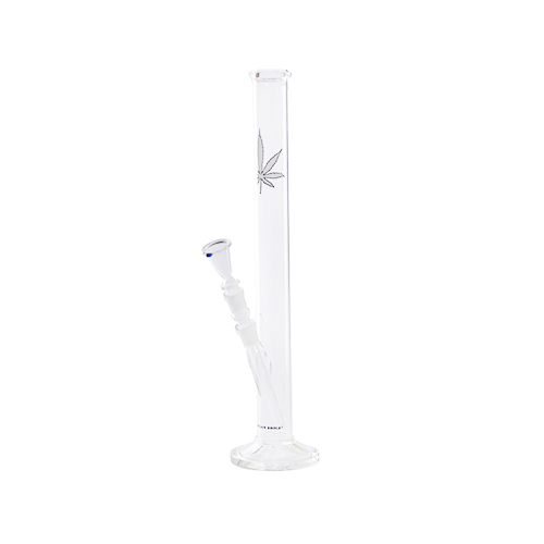 [GW44L] Cylinder Glass Bongs, 46cm High, 18.8mm, 42mmø