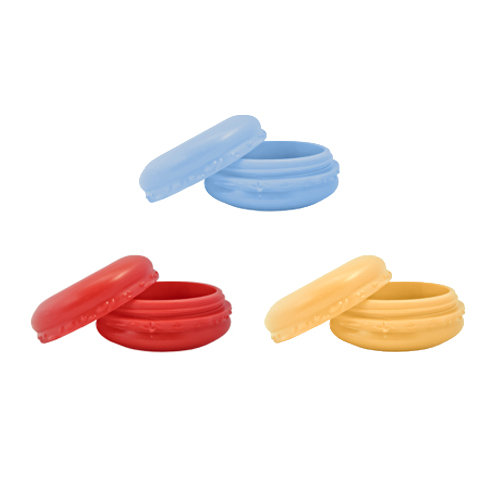 [STOM10MX] Acrylic Macroon Jar 10 gm, 12 pcs