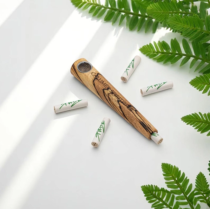 Calumet Spiritpipes® One Piece Beech Wooden Smoking Pipe with 6 mm Activated Carbon Filter