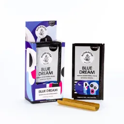 [BMBLU] Budmaster Blunts King Size mit Terpenen, 5er pro Pack, Blue Dream, VE12