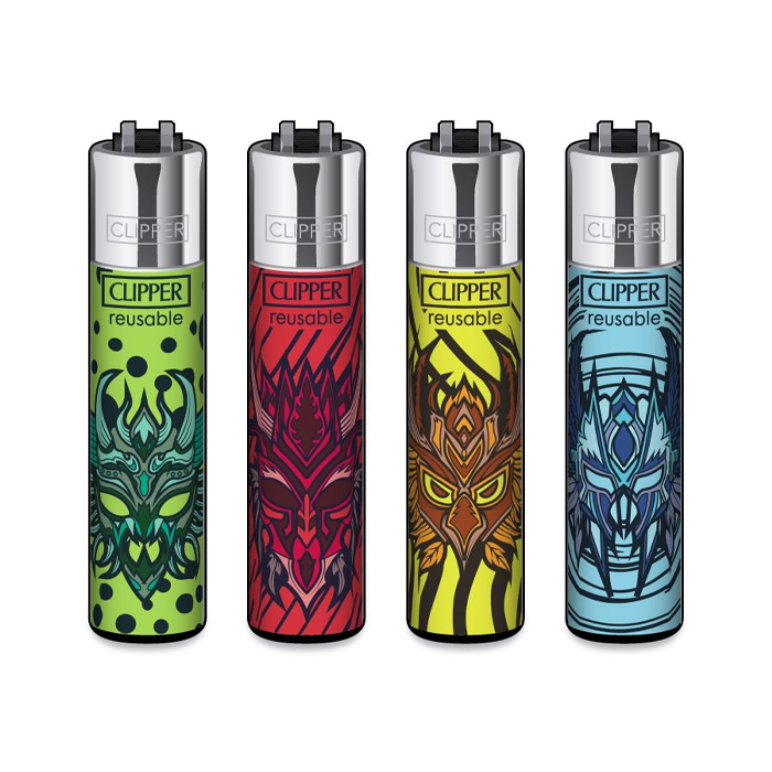 Clipper Classic Large TRIBAL MASKS-VE48