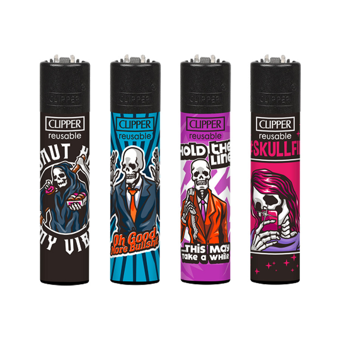 Clipper Classic Large SKULLS-VE48
