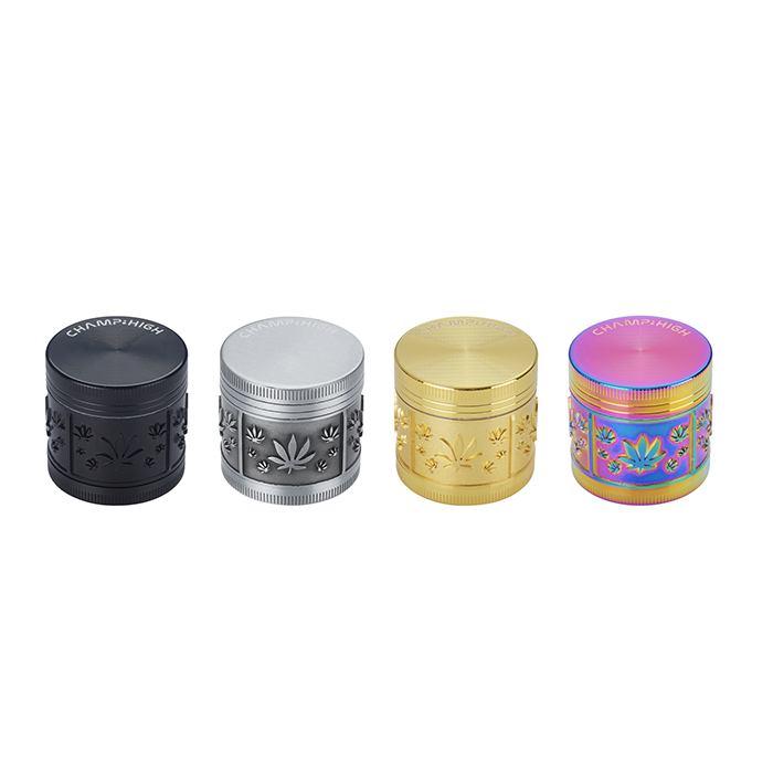 CH Side Leaf Metal Grinder, 40 mm Ø, 4 part