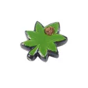 Ceramic Leaf Pipe 10.5 Cm Long