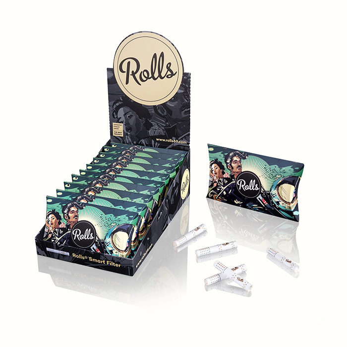Rolls Filter Tips 6mm, VE 60x10