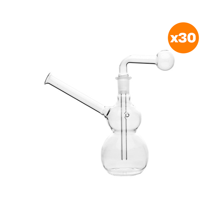 Snooper Glass Bong 15 cm , Water Pipe , VE30