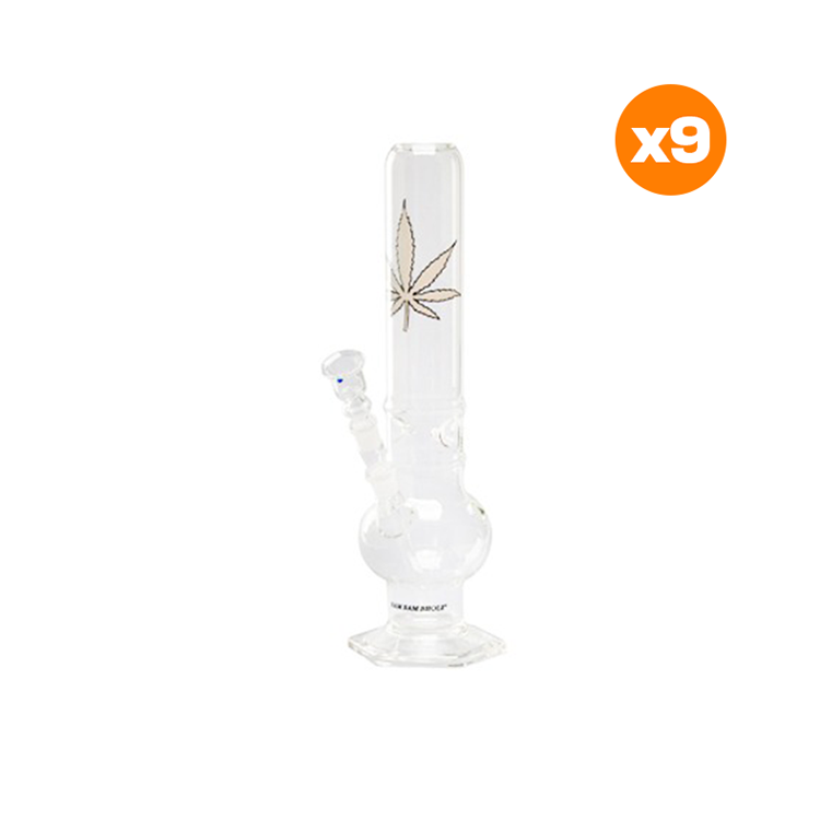 [GW110EBOX] Glasbong / Icebong, 32cm Höhe, 53mm Ø, 14.5er