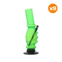 Acrylic Bong, Colored, Ice, with Handle , approx. 31 cm , VE9