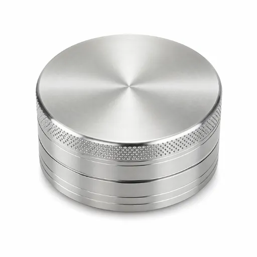 [WN52] Alu-Grinder, 50mm Ø, 2-teilig, CNC gefräst