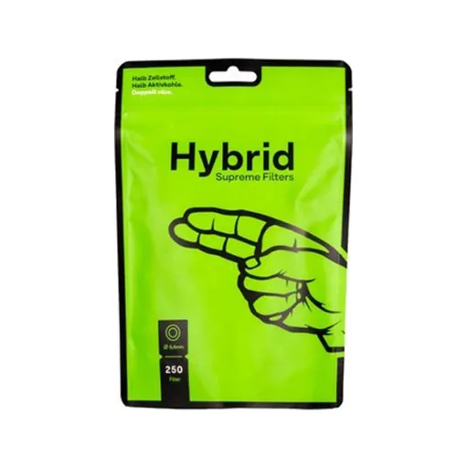 [ZU5HY250] Hybrid-Aktivkohlefilter, Supreme, 6,4 mm Ø, VE 250