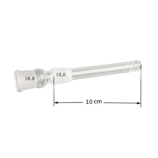 [X100DS] GLAS-Schlitz-Diffuser-Kupplung-18.8er-10cm