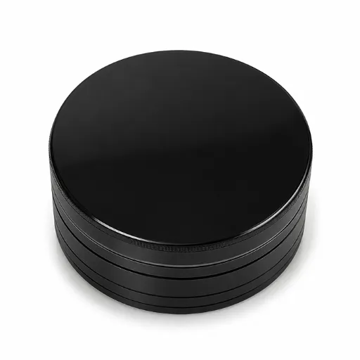 [WN52S] Alu-Grinder-5cm-2 Part-schwarz
