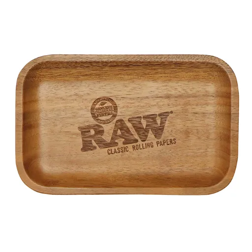 [ZI60WOOD] RAW Wooden Rolling Tray