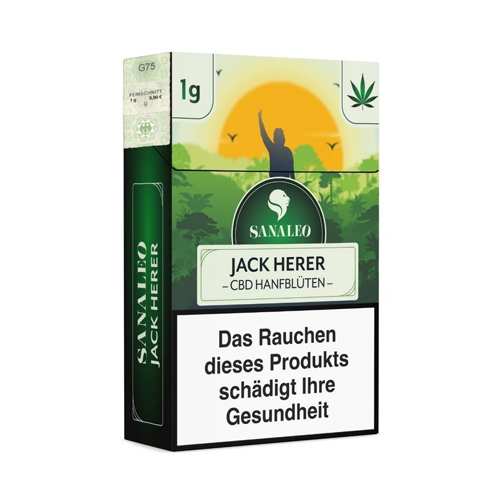 [SLOJA1] Jack Herer CBD Blüten, 1g, mit Steuermarke